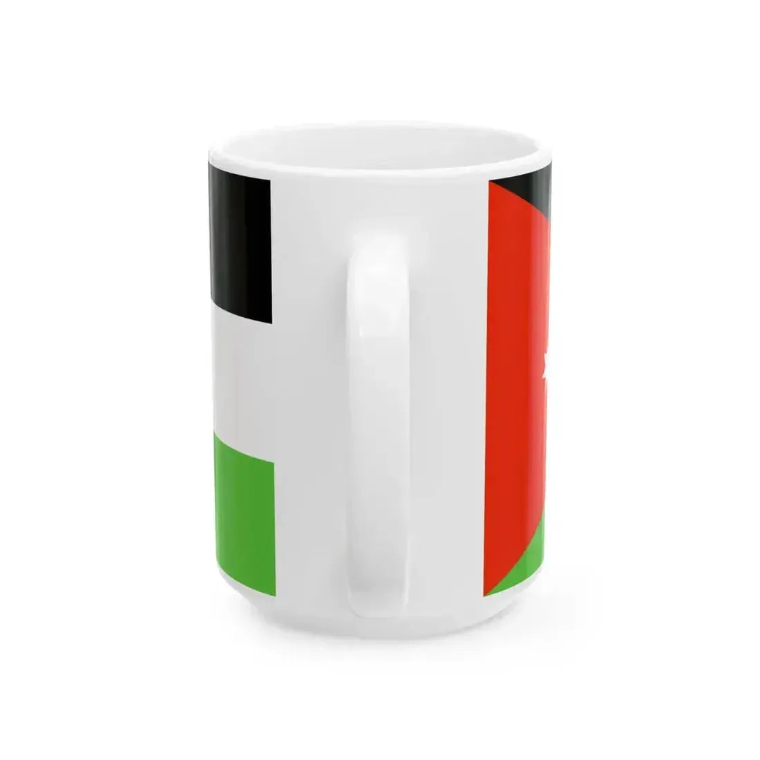 Flag of Jordan WFB 2000 (Jordan) White Coffee Mug - Go Mug Yourself