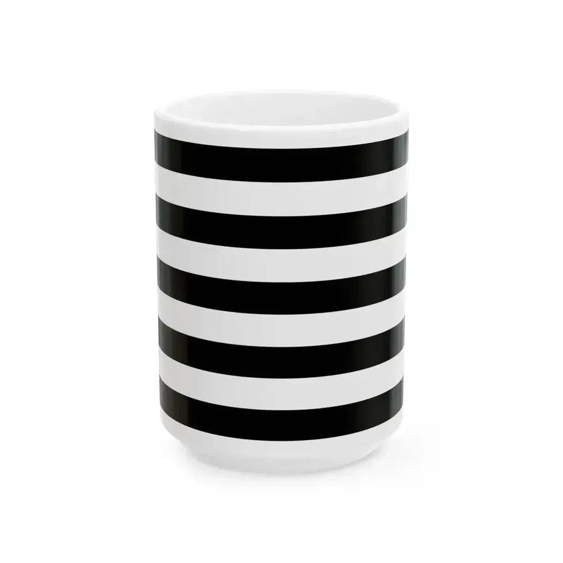 Flag of JUI (Pakistan) White Coffee Mug 15oz - Go Mug Yourself