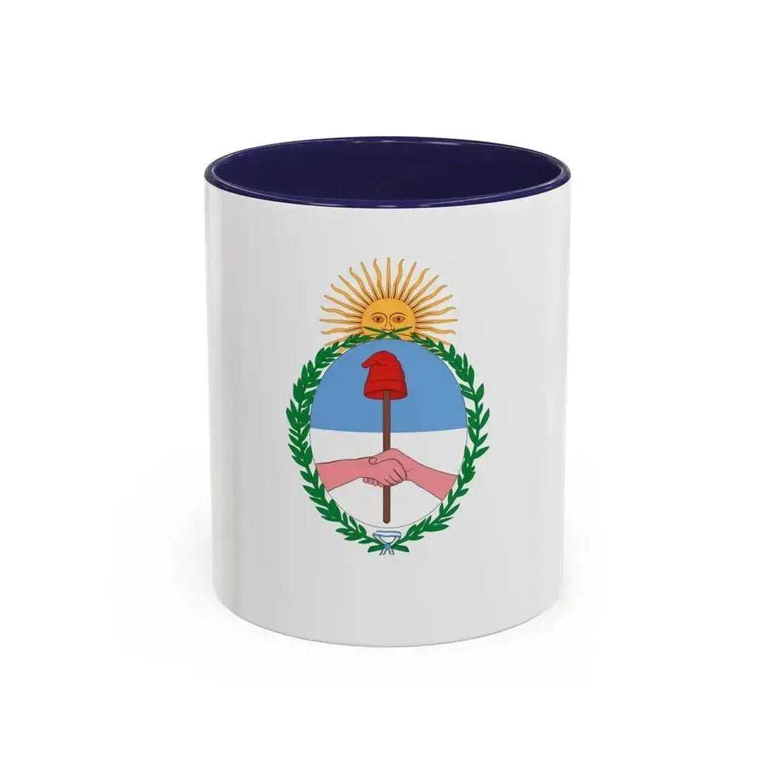 Flag of Jujuy Province Argentina - Accent Coffee Mug 11oz Navy - Go Mug Yourself