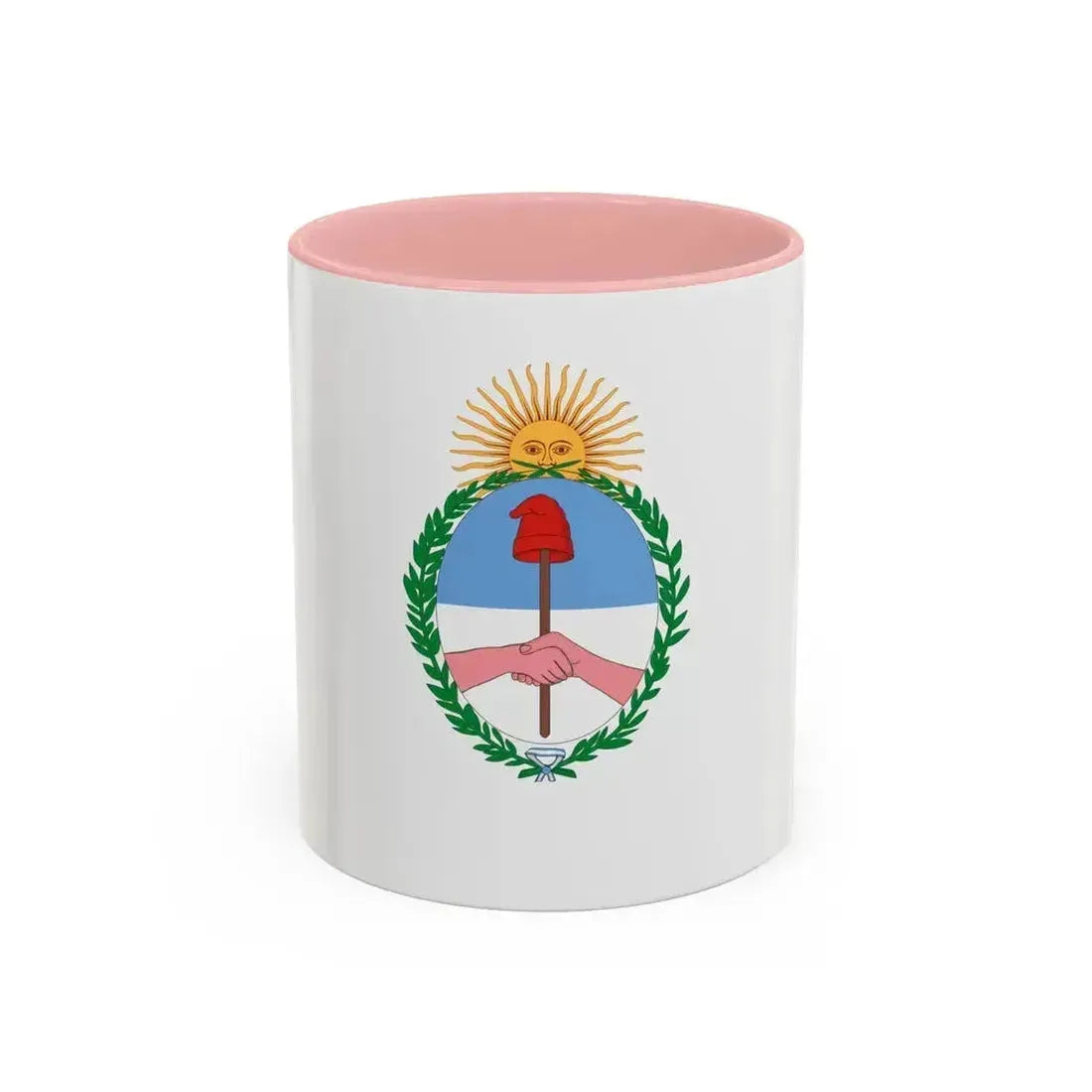 Flag of Jujuy Province Argentina - Accent Coffee Mug 11oz Pink - Go Mug Yourself
