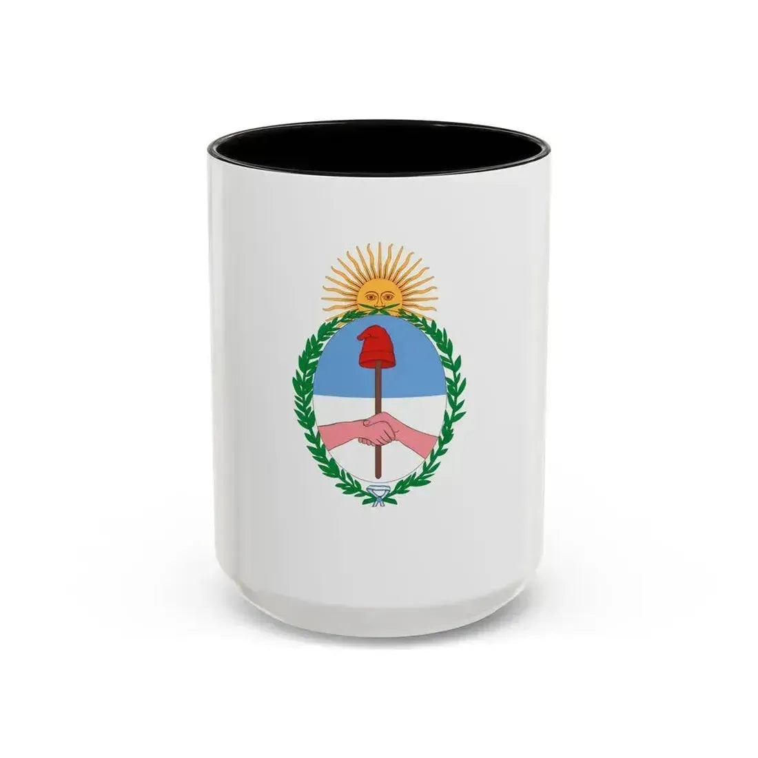 Flag of Jujuy Province Argentina - Accent Coffee Mug 15oz Black - Go Mug Yourself
