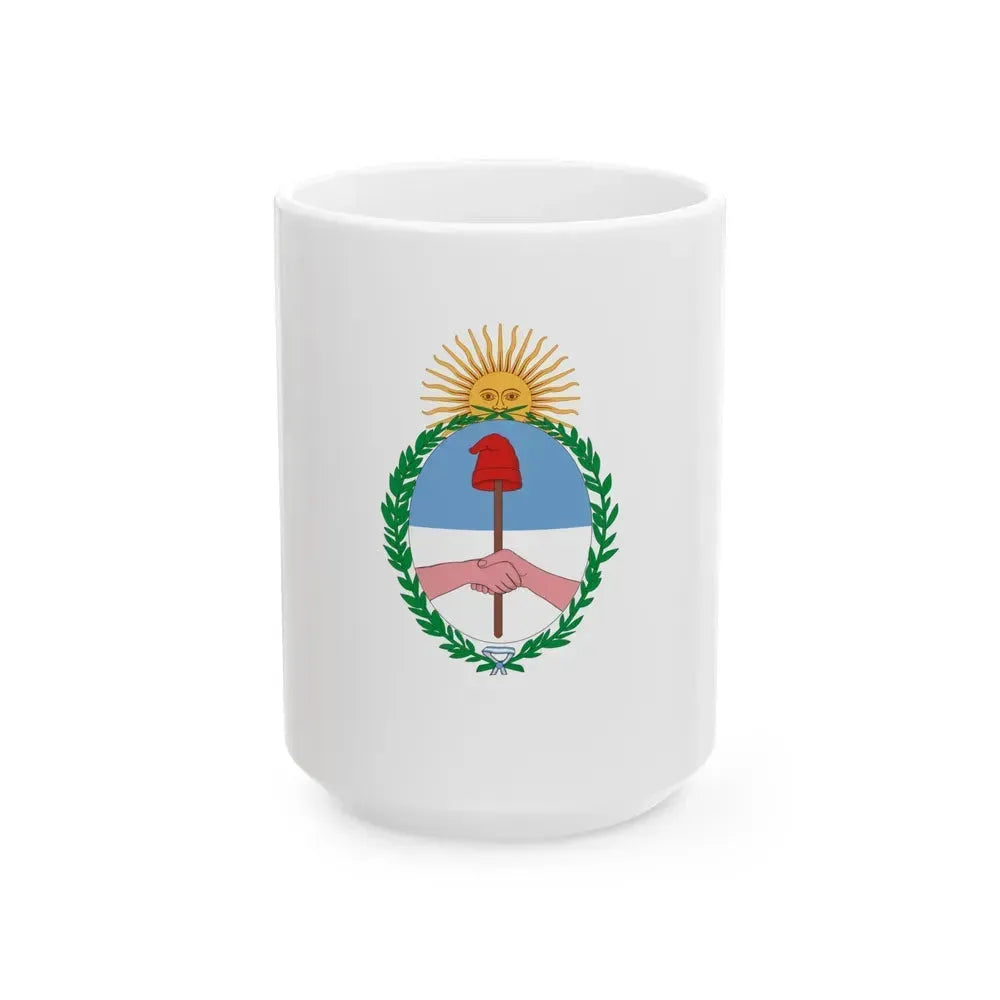 Flag of Jujuy Province Argentina - White Coffee Mug 15oz - Go Mug Yourself