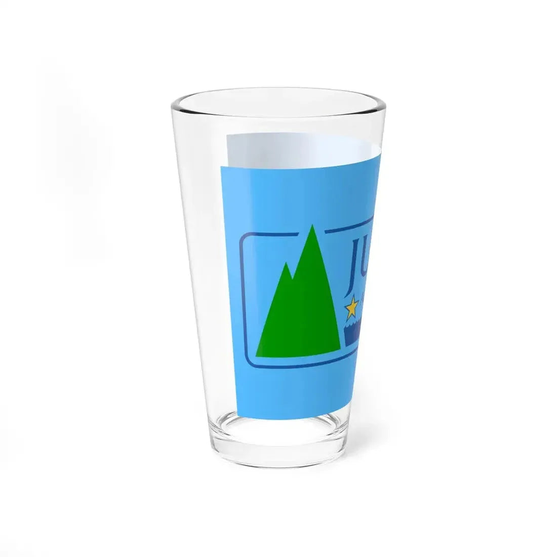Flag of Juneau Alaska (United States) Pint Glass 16oz - Go Mug Yourself
