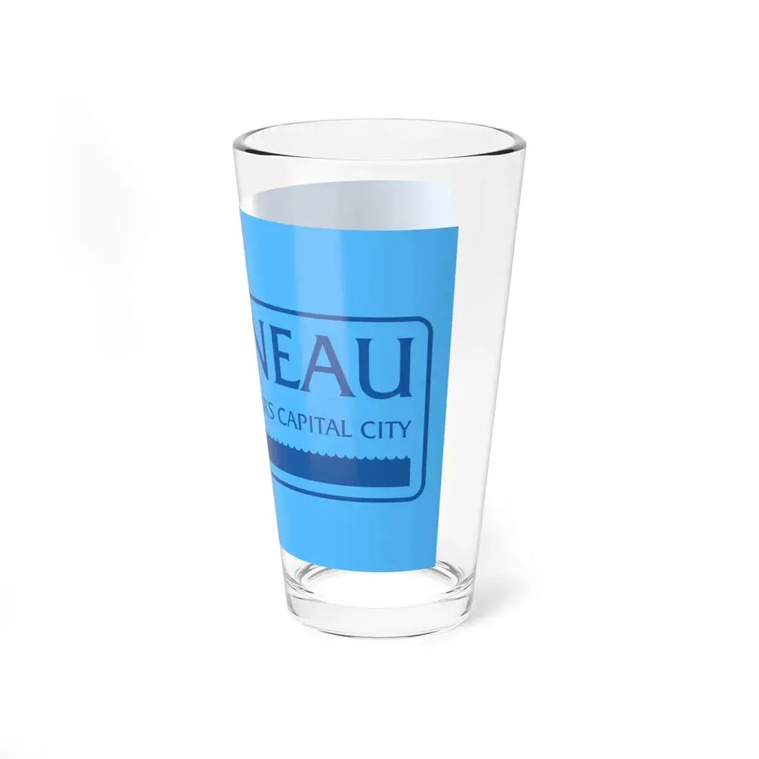 Flag of Juneau Alaska (United States) Pint Glass 16oz - Go Mug Yourself