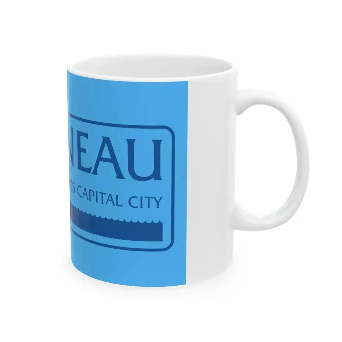 Flag of Juneau Alaska (United States) White Coffee Mug - Go Mug Yourself