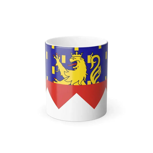 Flag of Jura France 2 - Color Changing Coffee Mug 11oz - Go Mug Yourself