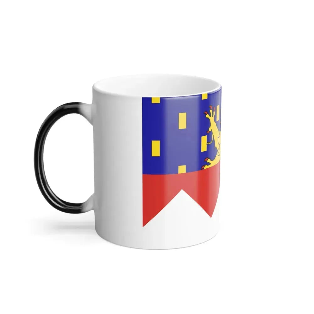 Flag of Jura France 2 - Color Changing Coffee Mug - Go Mug Yourself