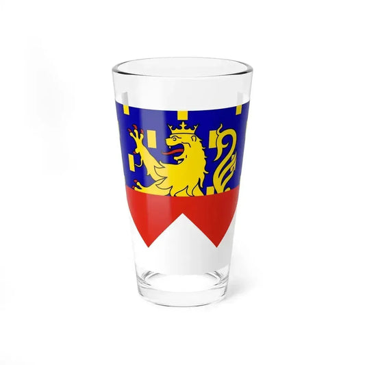 Flag of Jura France 2 - Pint Glass 16oz 16oz - Go Mug Yourself