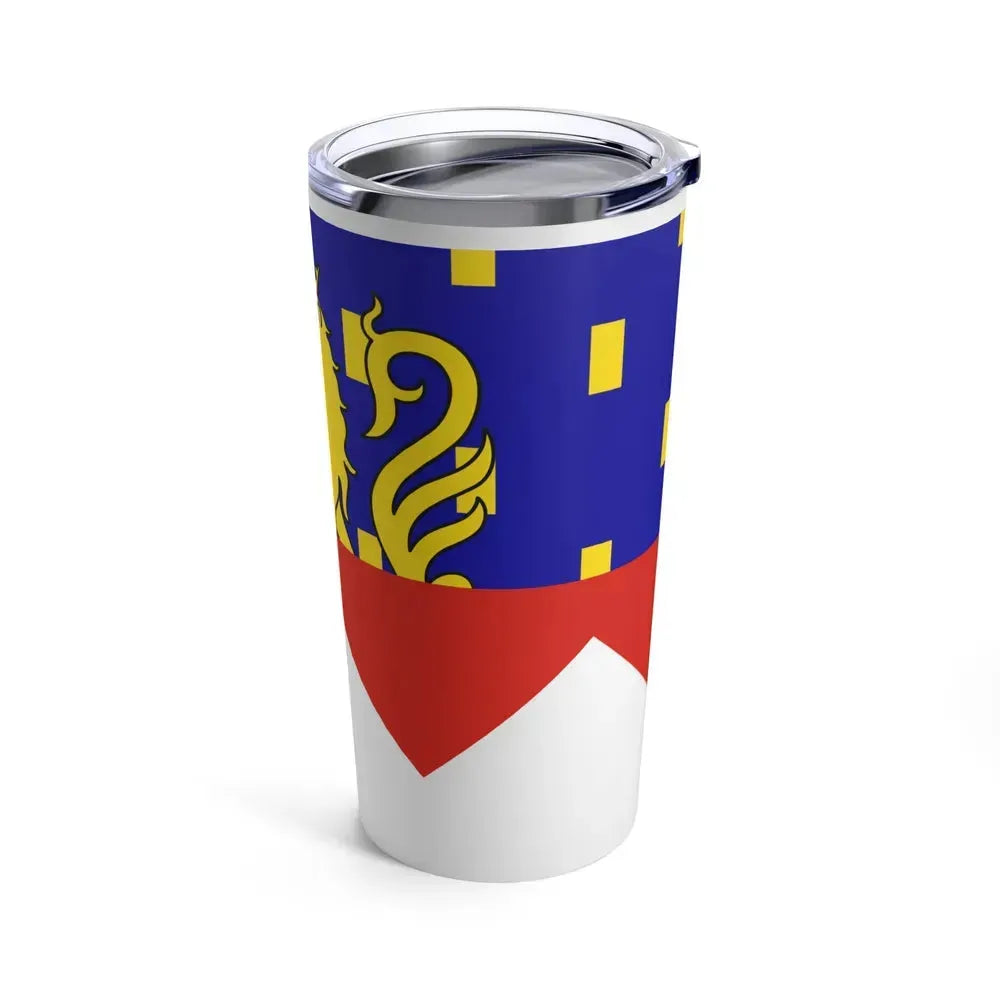 Flag of Jura France 2 - Tumbler 20oz - Go Mug Yourself