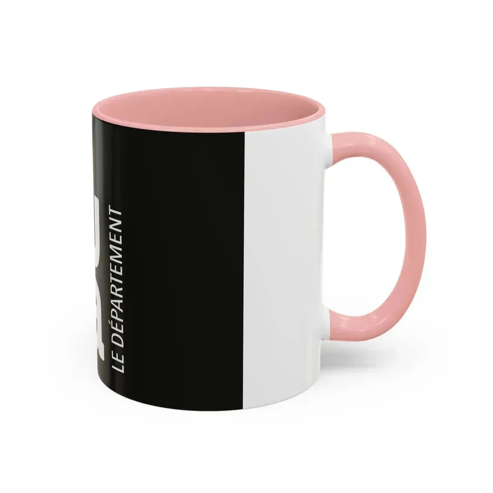 Flag of Jura France - Accent Coffee Mug - Go Mug Yourself