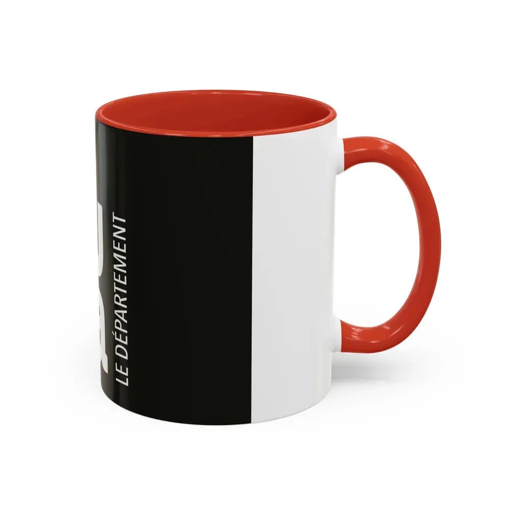Flag of Jura France - Accent Coffee Mug - Go Mug Yourself