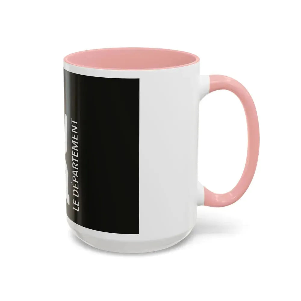 Flag of Jura France - Accent Coffee Mug - Go Mug Yourself