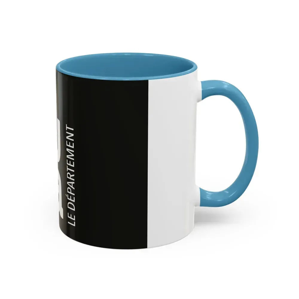 Flag of Jura France - Accent Coffee Mug - Go Mug Yourself