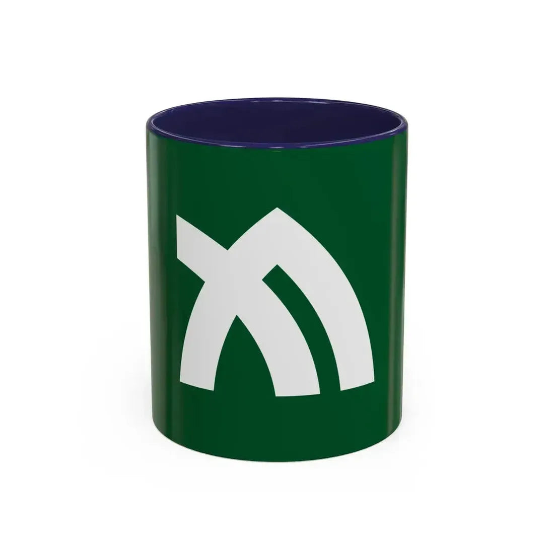 Flag of Kagawa Prefecture Japan - Accent Coffee Mug 11oz Navy - Go Mug Yourself