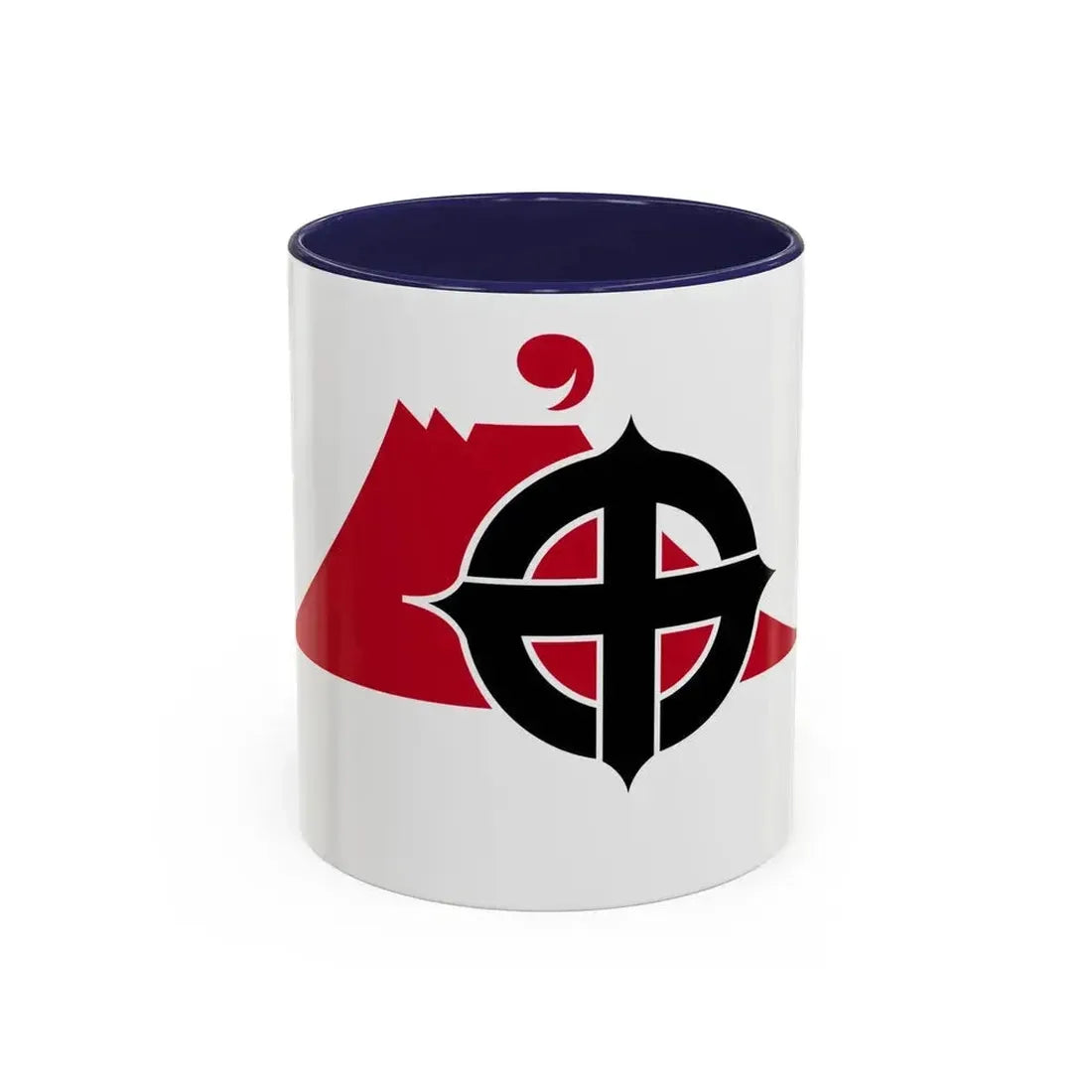 Flag of Kagoshima Kagoshima Japan - Accent Coffee Mug 11oz Navy - Go Mug Yourself