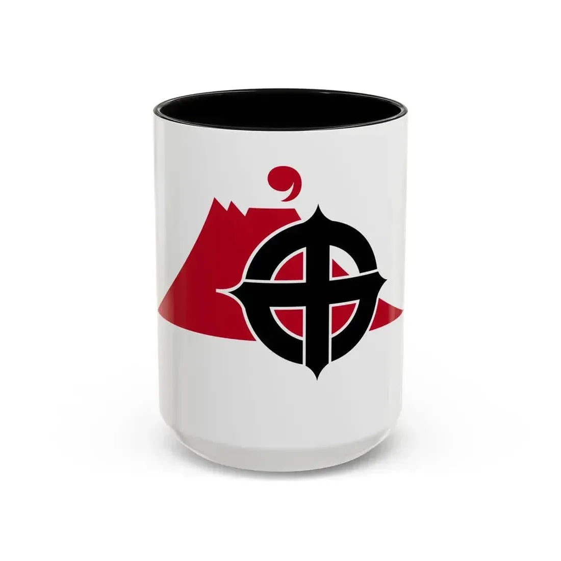 Flag of Kagoshima Kagoshima Japan - Accent Coffee Mug 15oz Black - Go Mug Yourself