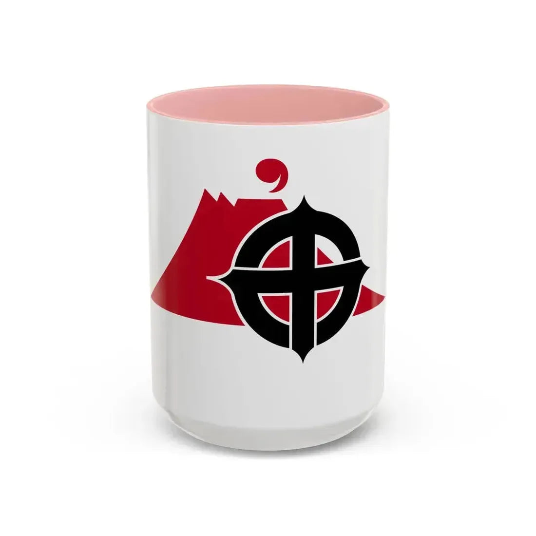 Flag of Kagoshima Kagoshima Japan - Accent Coffee Mug 15oz Pink - Go Mug Yourself