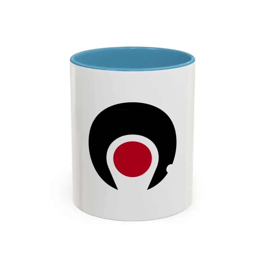 Flag of Kagoshima Prefecture Japan - Accent Coffee Mug 11oz Light Blue - Go Mug Yourself