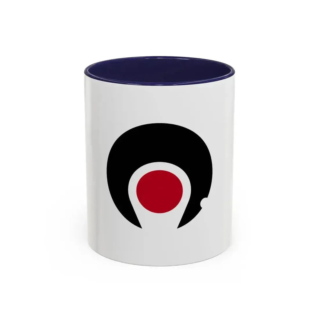 Flag of Kagoshima Prefecture Japan - Accent Coffee Mug 11oz Navy - Go Mug Yourself