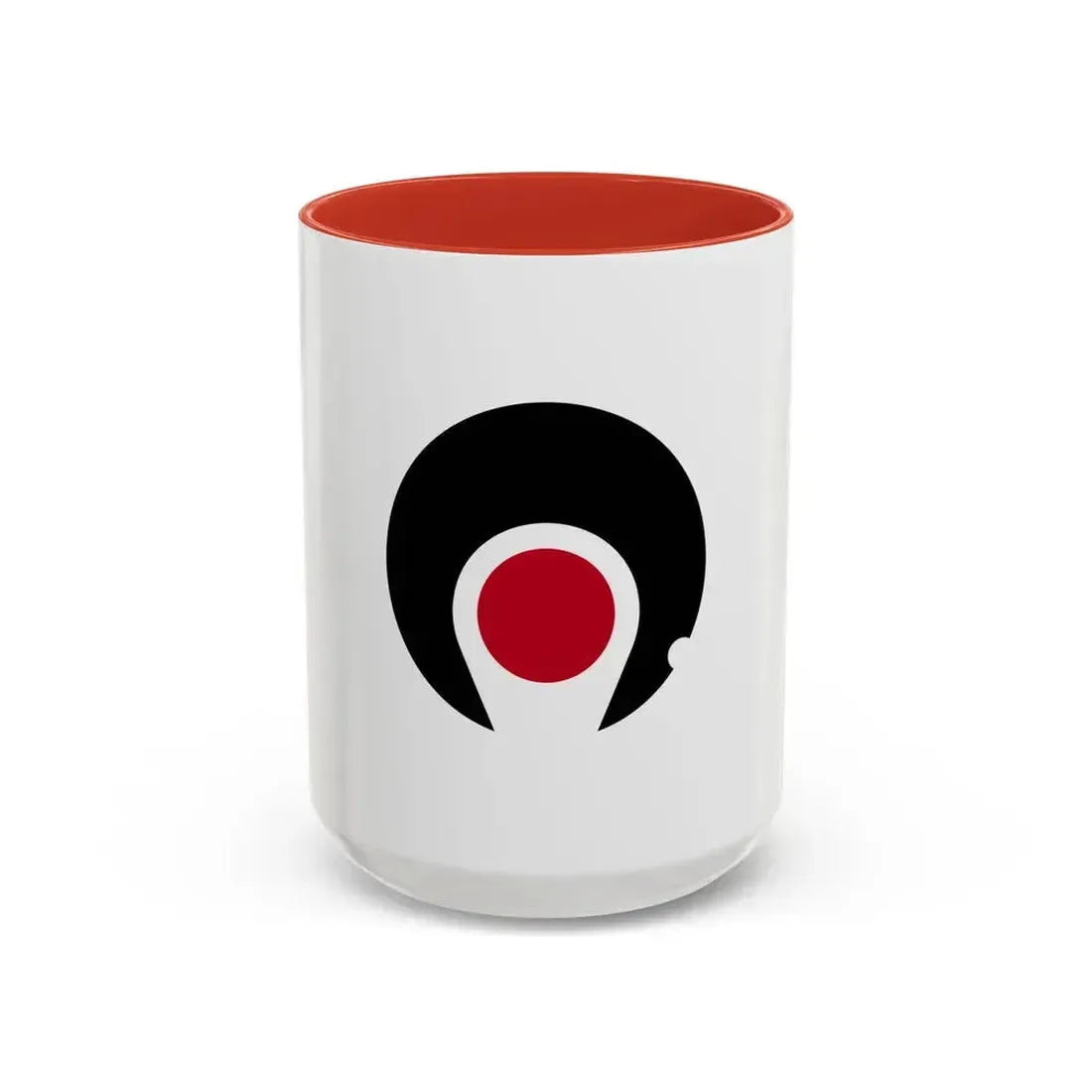 Flag of Kagoshima Prefecture Japan - Accent Coffee Mug 15oz Red - Go Mug Yourself