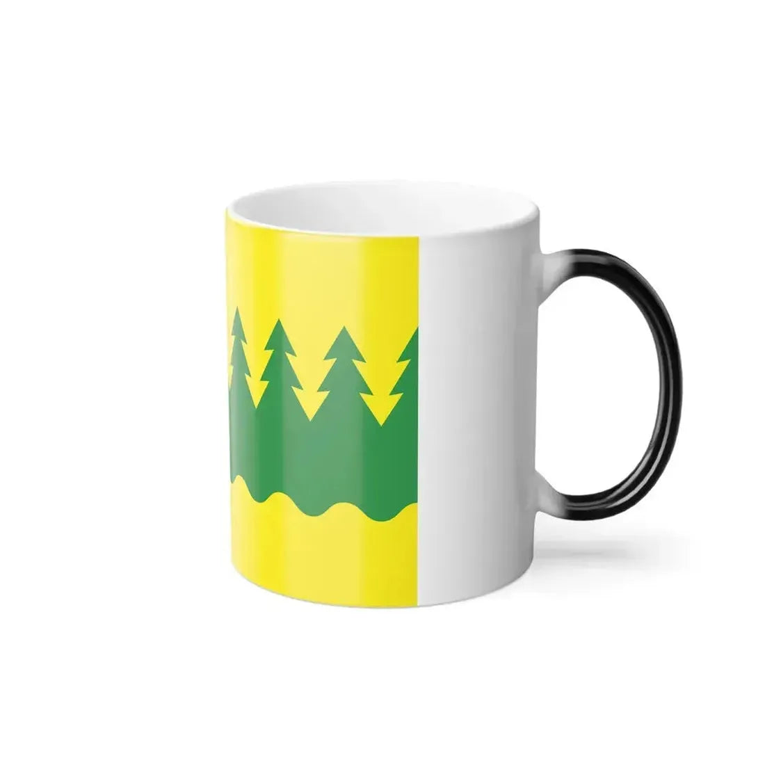 Flag of Kainuu Finland - Color Changing Coffee Mug - Go Mug Yourself