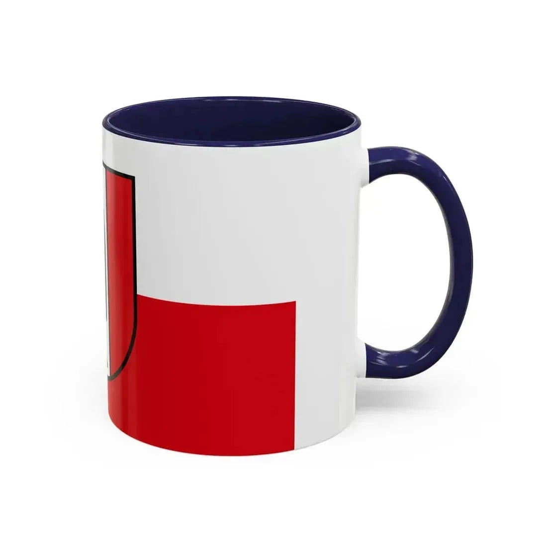 Flag of Kaiserslautern 2 Germany - Accent Coffee Mug - Go Mug Yourself