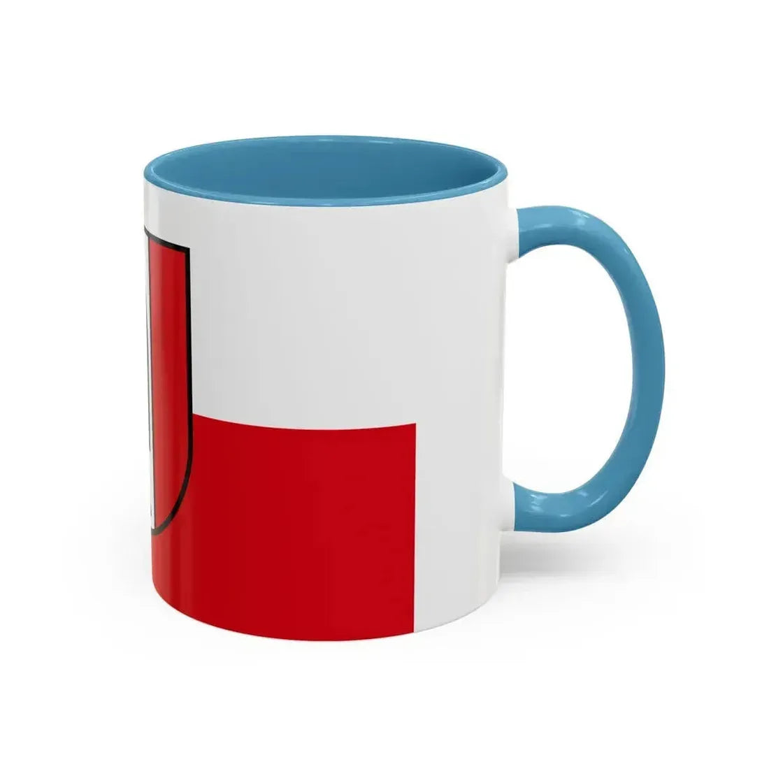 Flag of Kaiserslautern 2 Germany - Accent Coffee Mug - Go Mug Yourself
