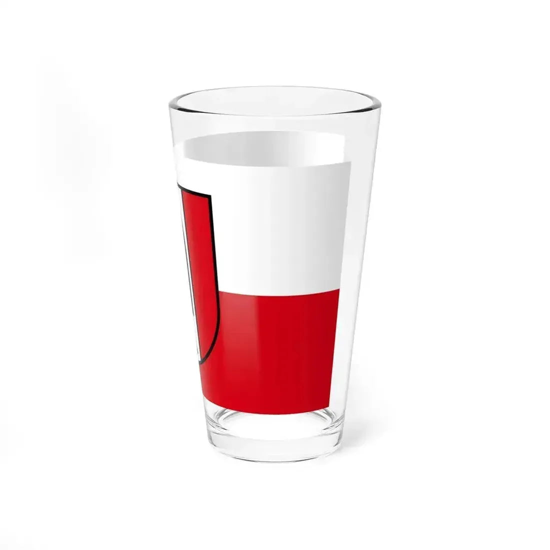 Flag of Kaiserslautern 2 Germany - Pint Glass 16oz - Go Mug Yourself
