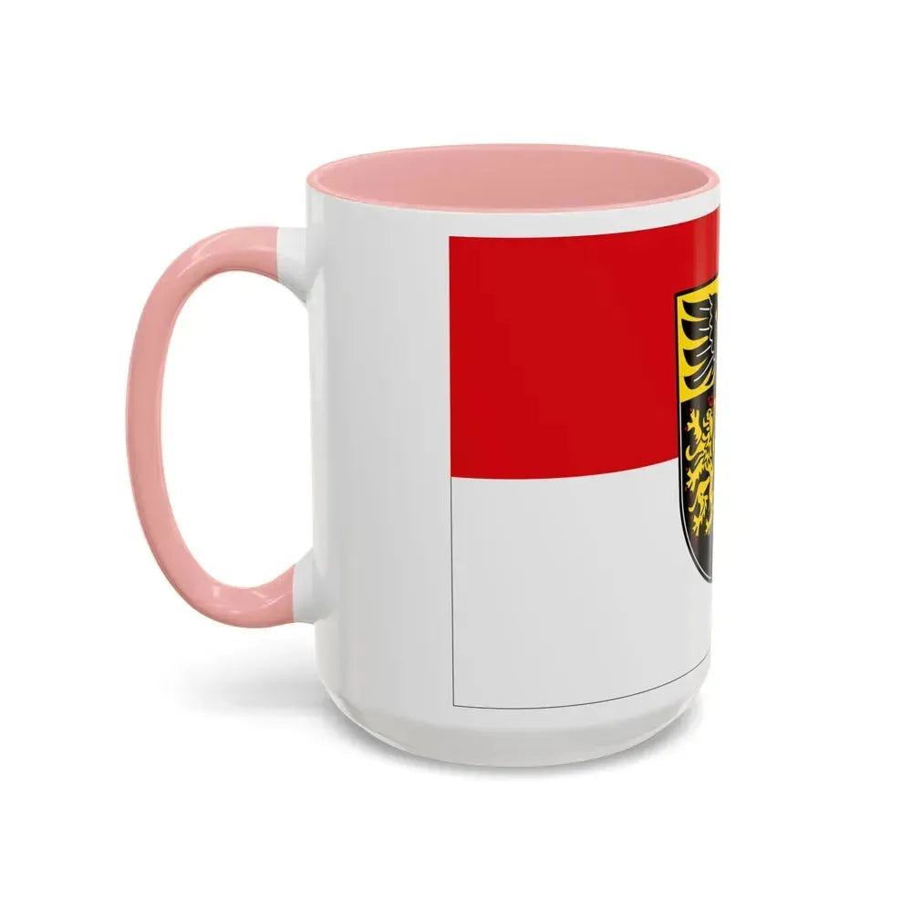 Flag of Kaiserslautern Germany - Accent Coffee Mug - Go Mug Yourself