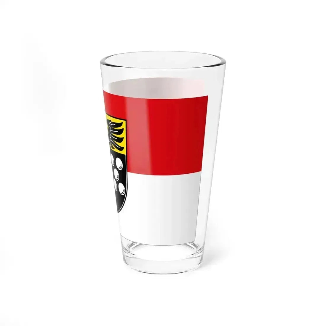 Flag of Kaiserslautern Germany - Pint Glass 16oz - Go Mug Yourself