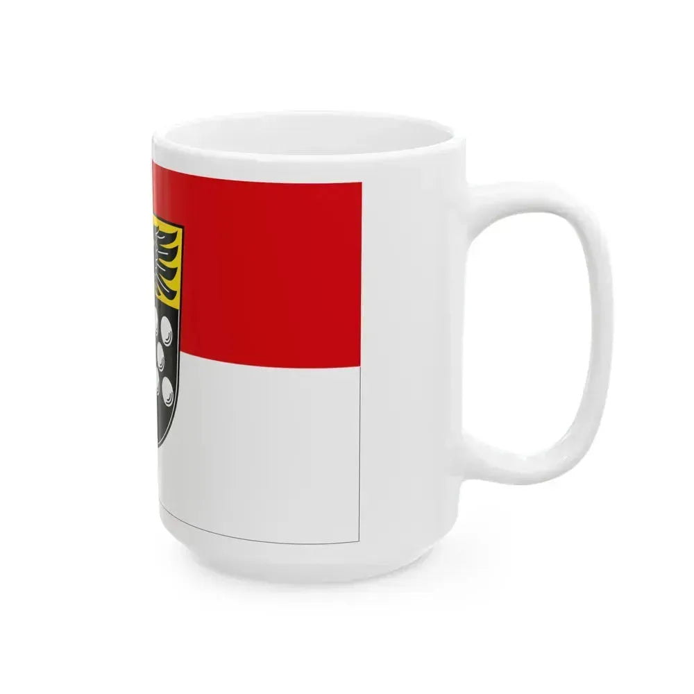 Flag of Kaiserslautern Germany - White Coffee Mug - Go Mug Yourself