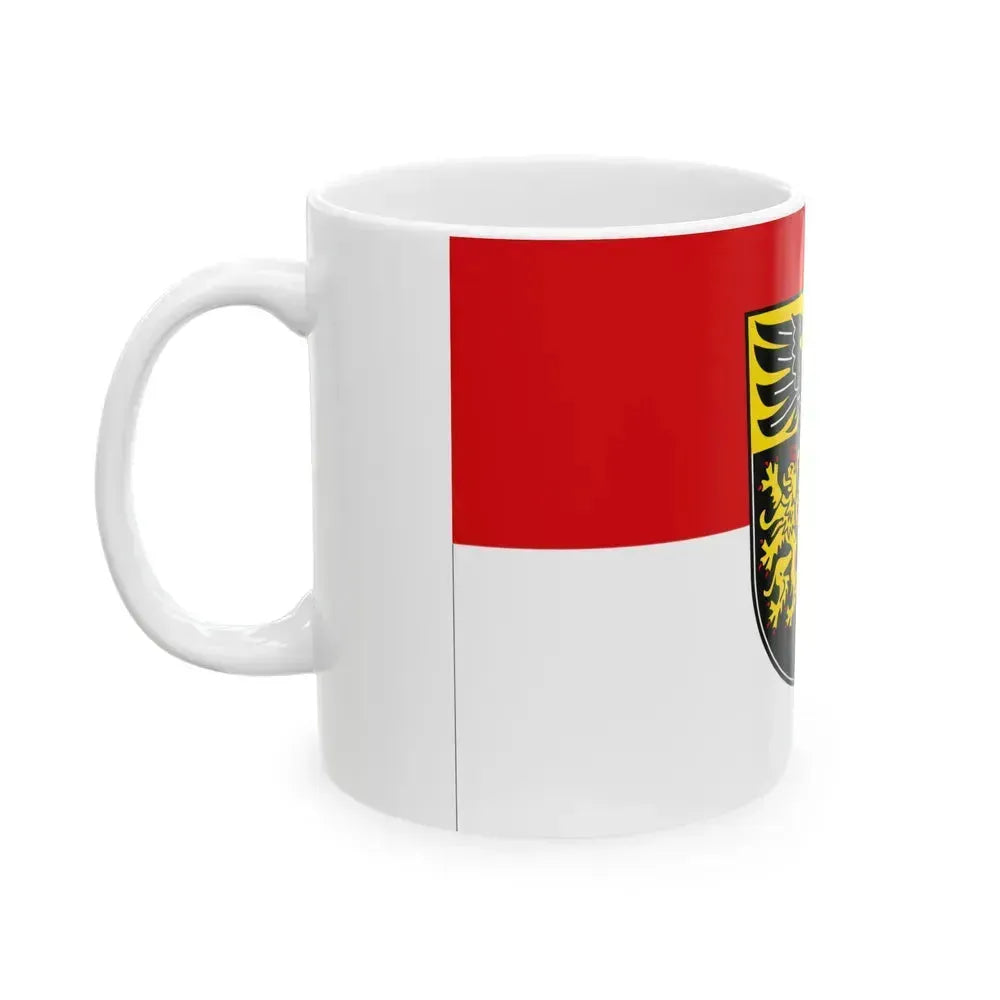 Flag of Kaiserslautern Germany - White Coffee Mug - Go Mug Yourself