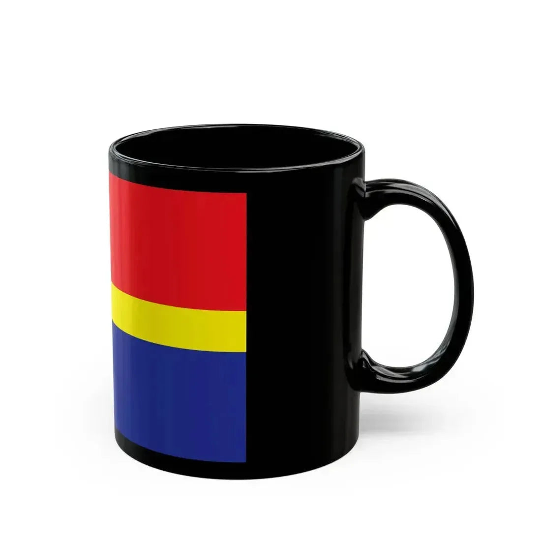 Flag of Kaliningrad Oblast Russia - Black Coffee Mug - Go Mug Yourself