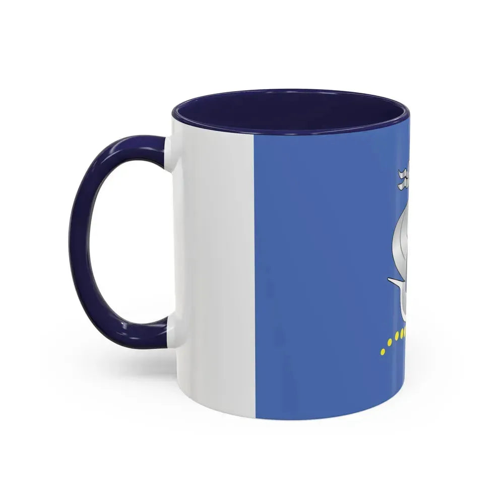 Flag of Kaliningrad Russia - Accent Coffee Mug - Go Mug Yourself