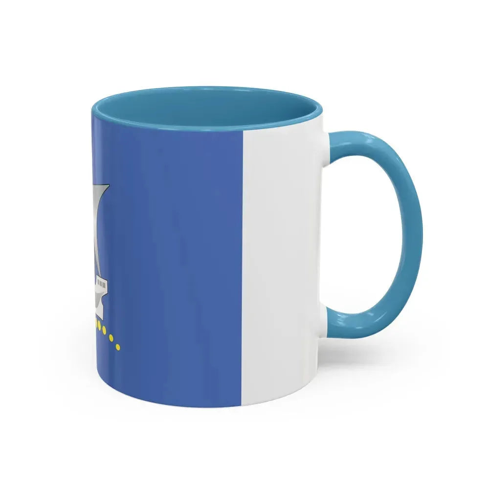 Flag of Kaliningrad Russia - Accent Coffee Mug - Go Mug Yourself