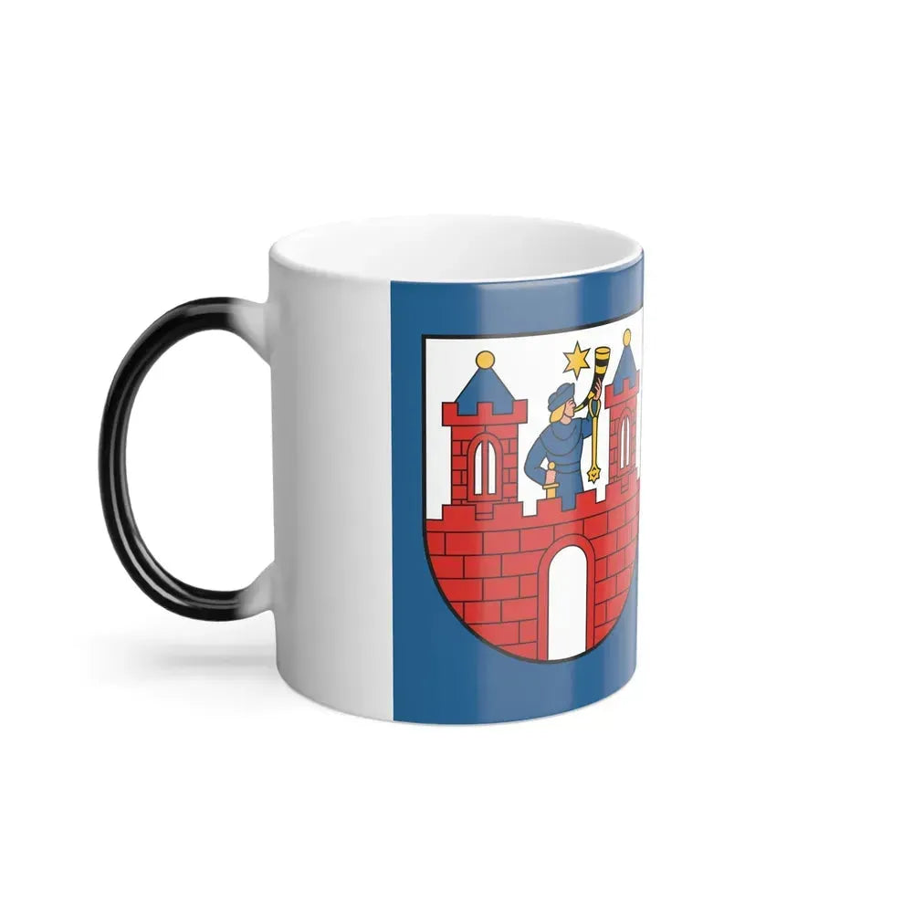 Flag of Kalisz Poland - Color Changing Coffee Mug - Go Mug Yourself