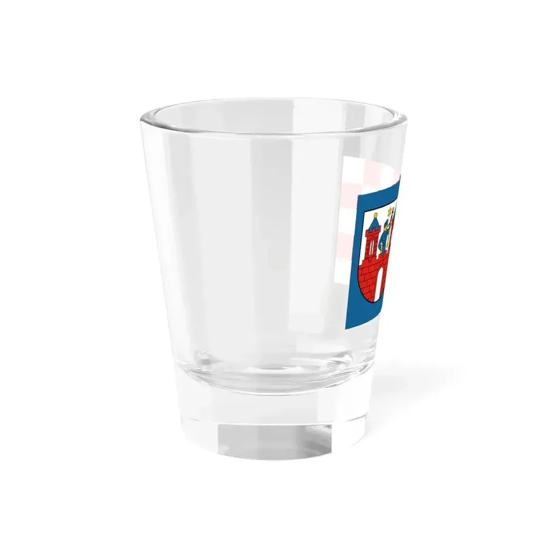 Flag of Kalisz Poland - Shot Glass 1.5oz - Go Mug Yourself