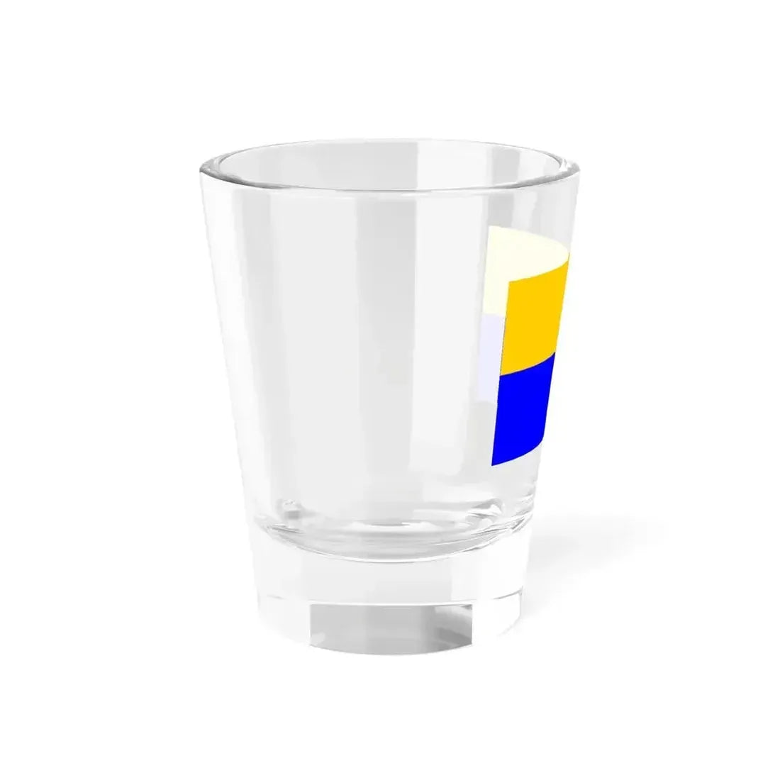 Flag of Kalkara 1993 to 2009 Malta - Shot Glass 1.5oz - Go Mug Yourself