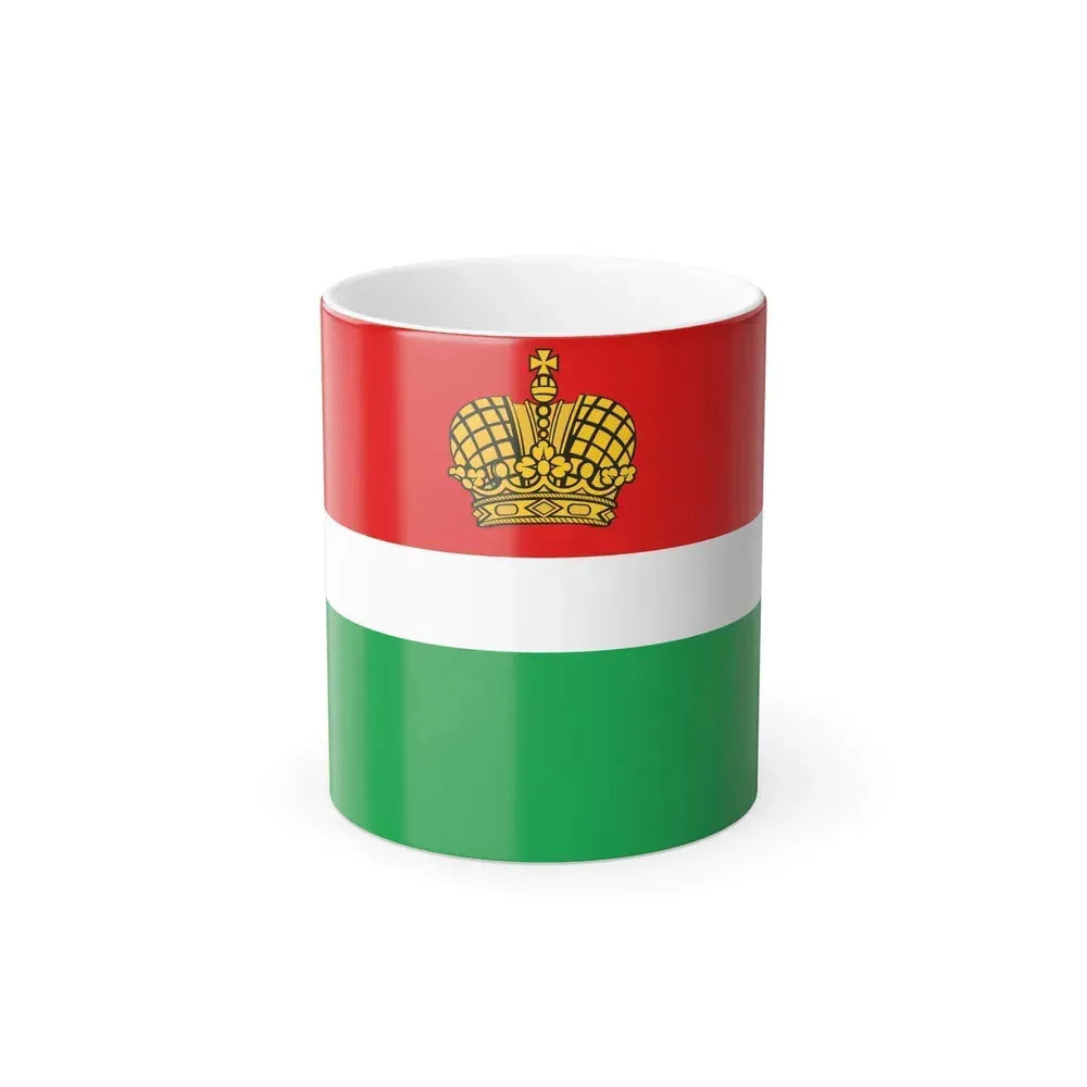 Flag of Kaluga Oblast Russia - Color Changing Coffee Mug 11oz - Go Mug Yourself