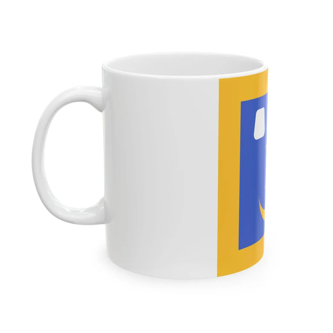 Flag of Kalush (Ukraine) White Coffee Mug - Go Mug Yourself