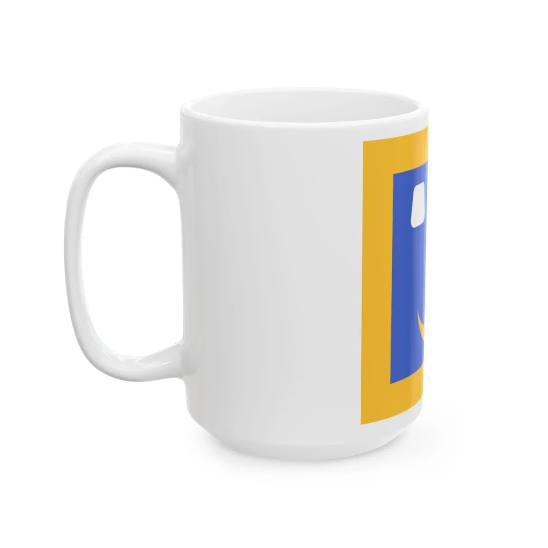 Flag of Kalush (Ukraine) White Coffee Mug - Go Mug Yourself