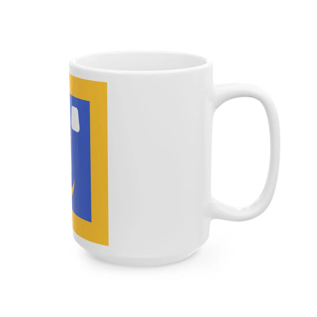 Flag of Kalush (Ukraine) White Coffee Mug - Go Mug Yourself