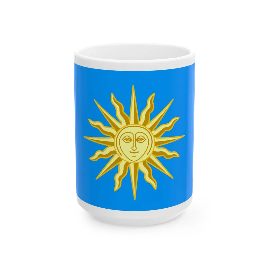 Flag of Kamianets-Podilskyi (Ukraine) White Coffee Mug 15oz - Go Mug Yourself