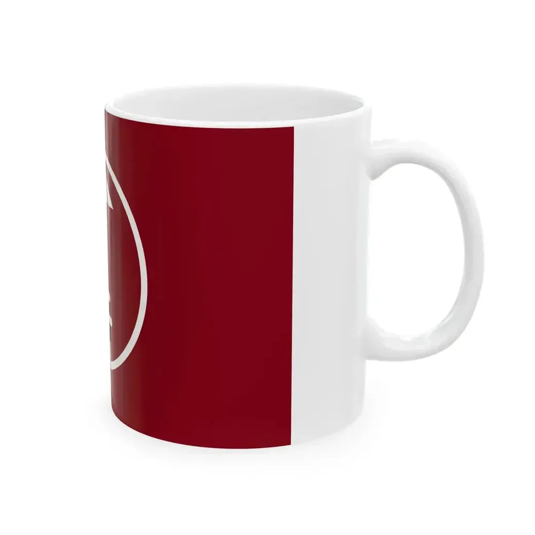 Flag of Kamikawa Niigata 1964-2005 (Japan) White Coffee Mug - Go Mug Yourself
