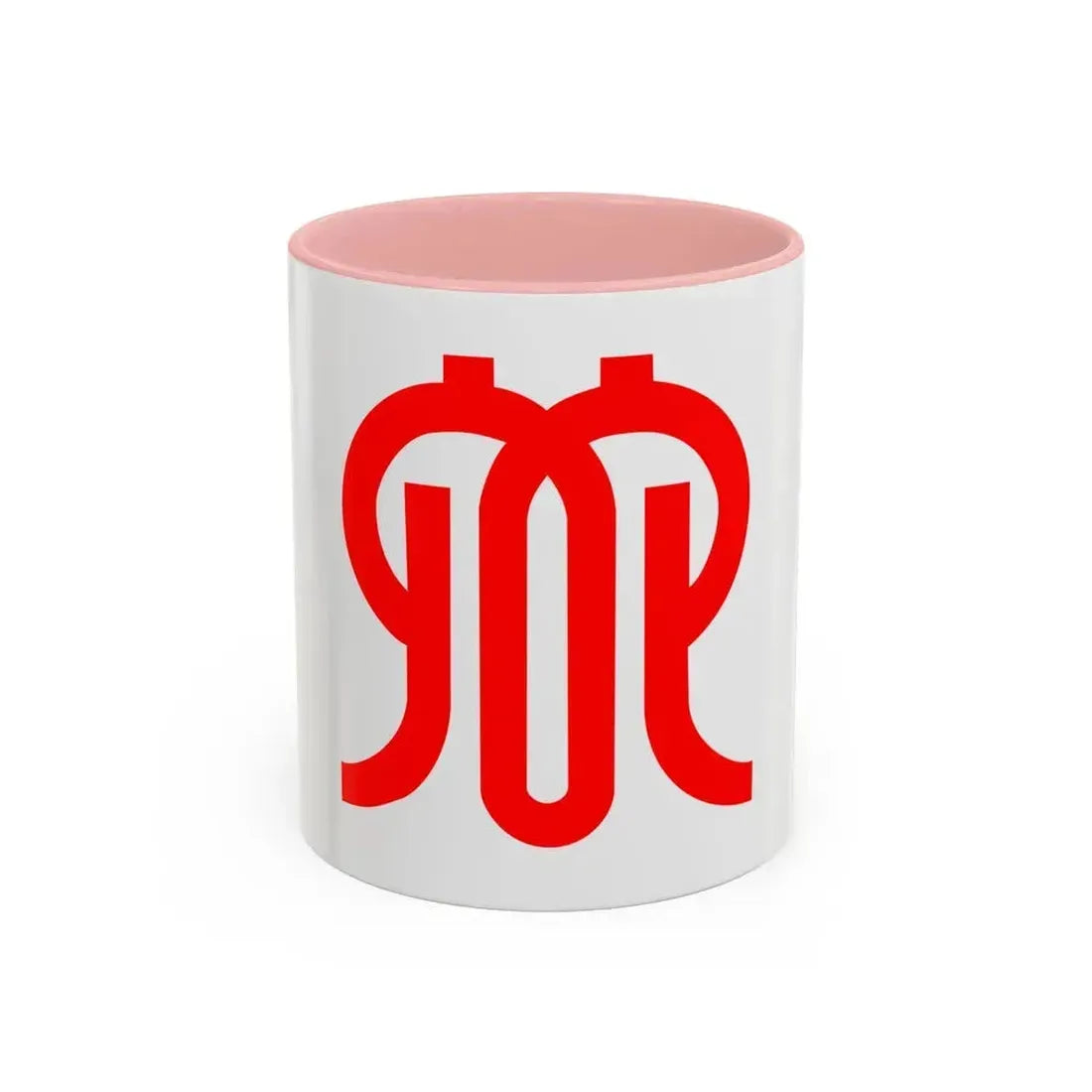 Flag of Kanagawa Prefecture Japan - Accent Coffee Mug 11oz Pink - Go Mug Yourself