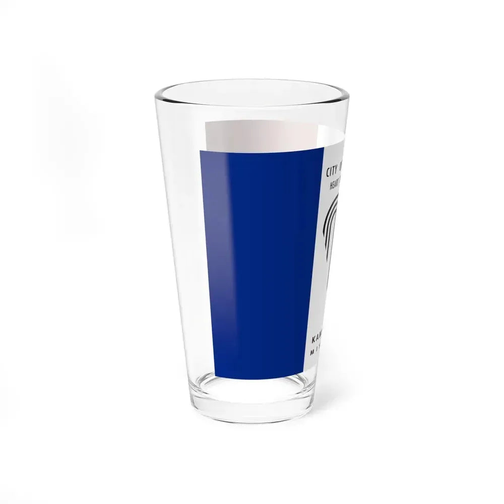Flag of Kansas City, Missouri - Pint Glass 16oz - Go Mug Yourself