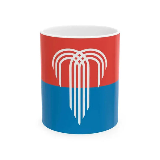 Flag of Kansas City Missouri (United States) White Coffee Mug 11oz - Go Mug Yourself