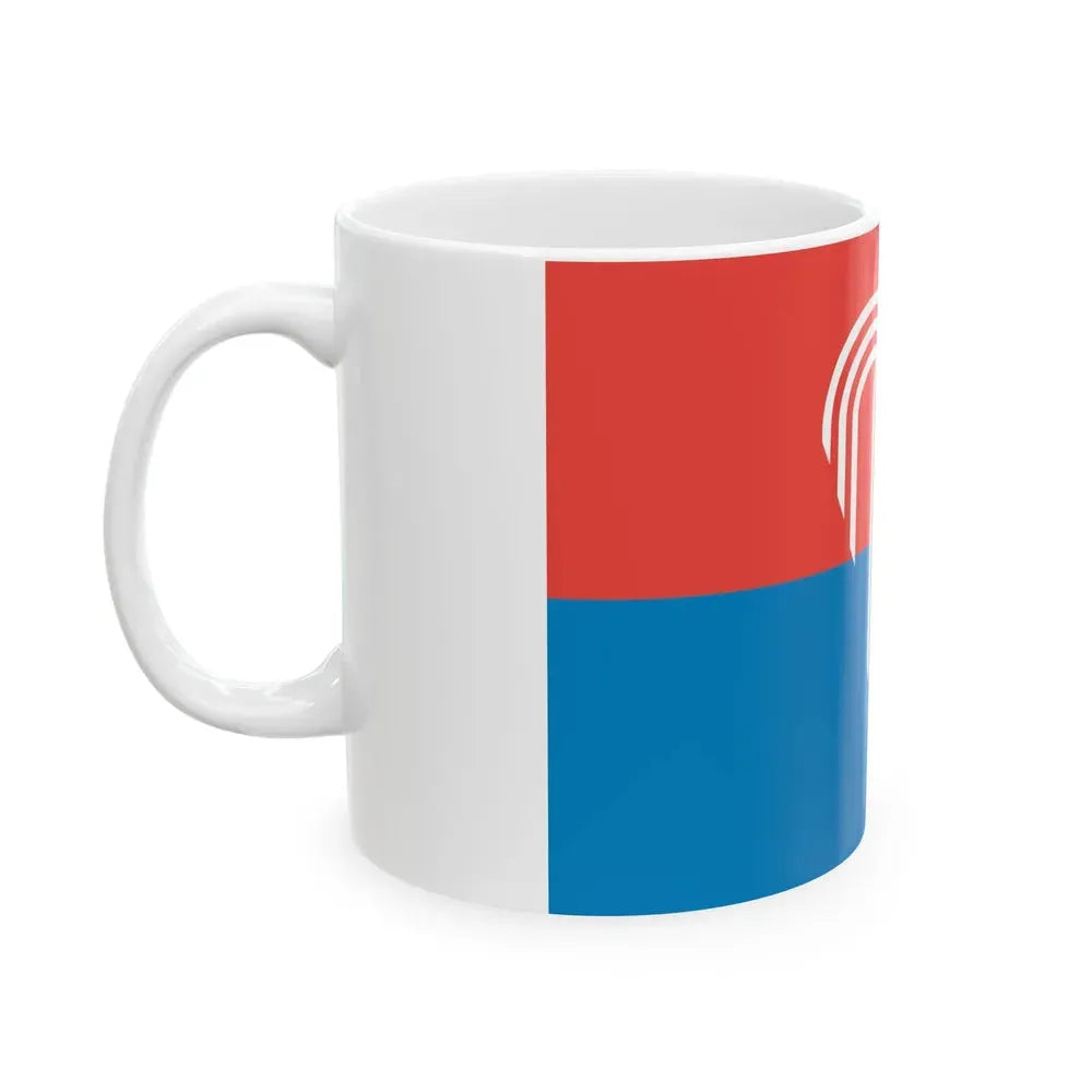 Flag of Kansas City Missouri (United States) White Coffee Mug - Go Mug Yourself