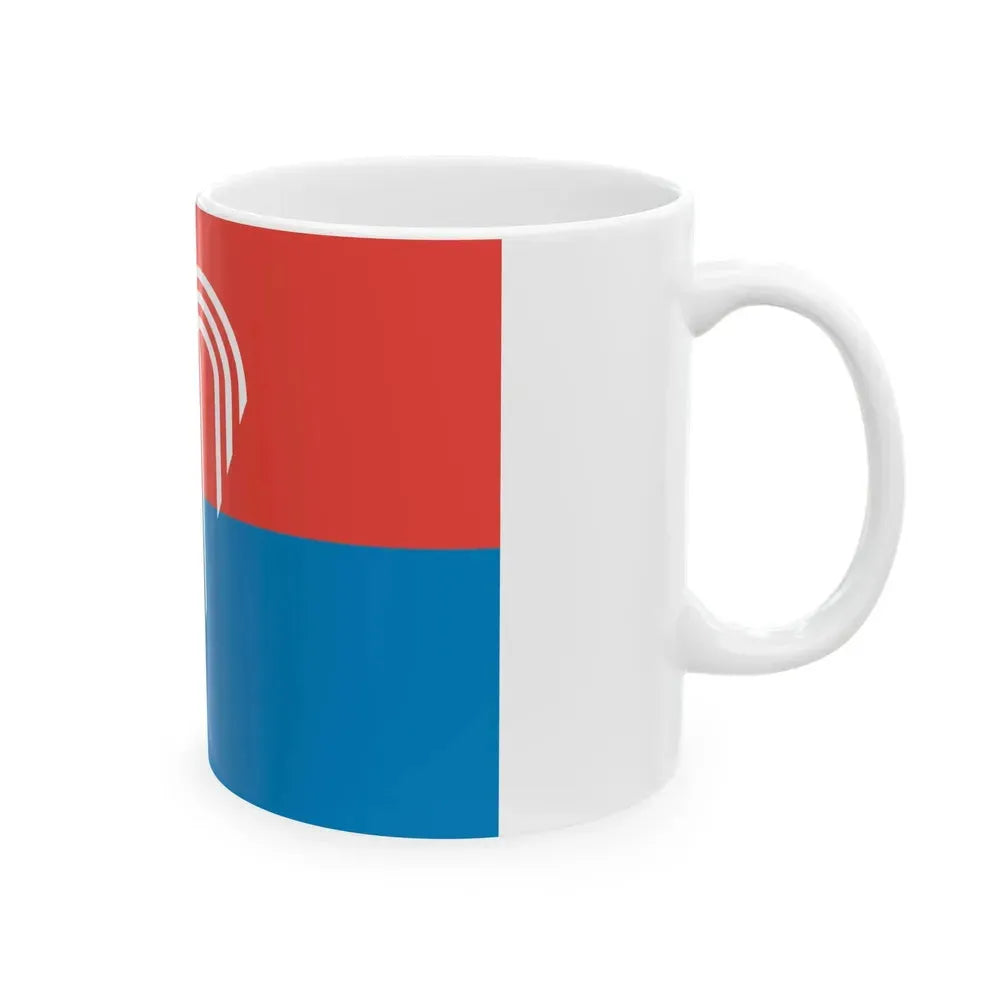 Flag of Kansas City Missouri (United States) White Coffee Mug - Go Mug Yourself