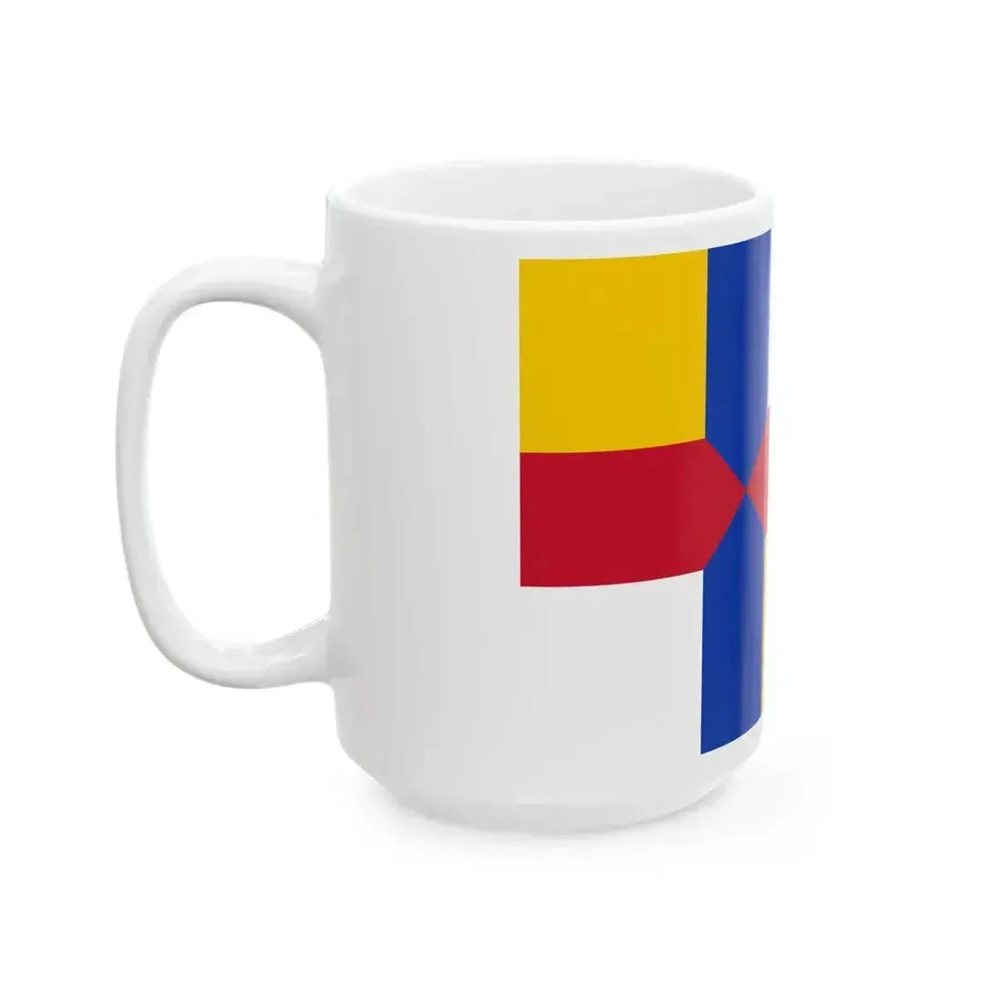 Flag of Kapelle (Netherlands) White Coffee Mug - Go Mug Yourself